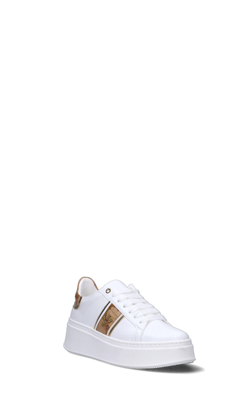 ALVIERO MARTINI Sneaker donna bianca/cuoio
