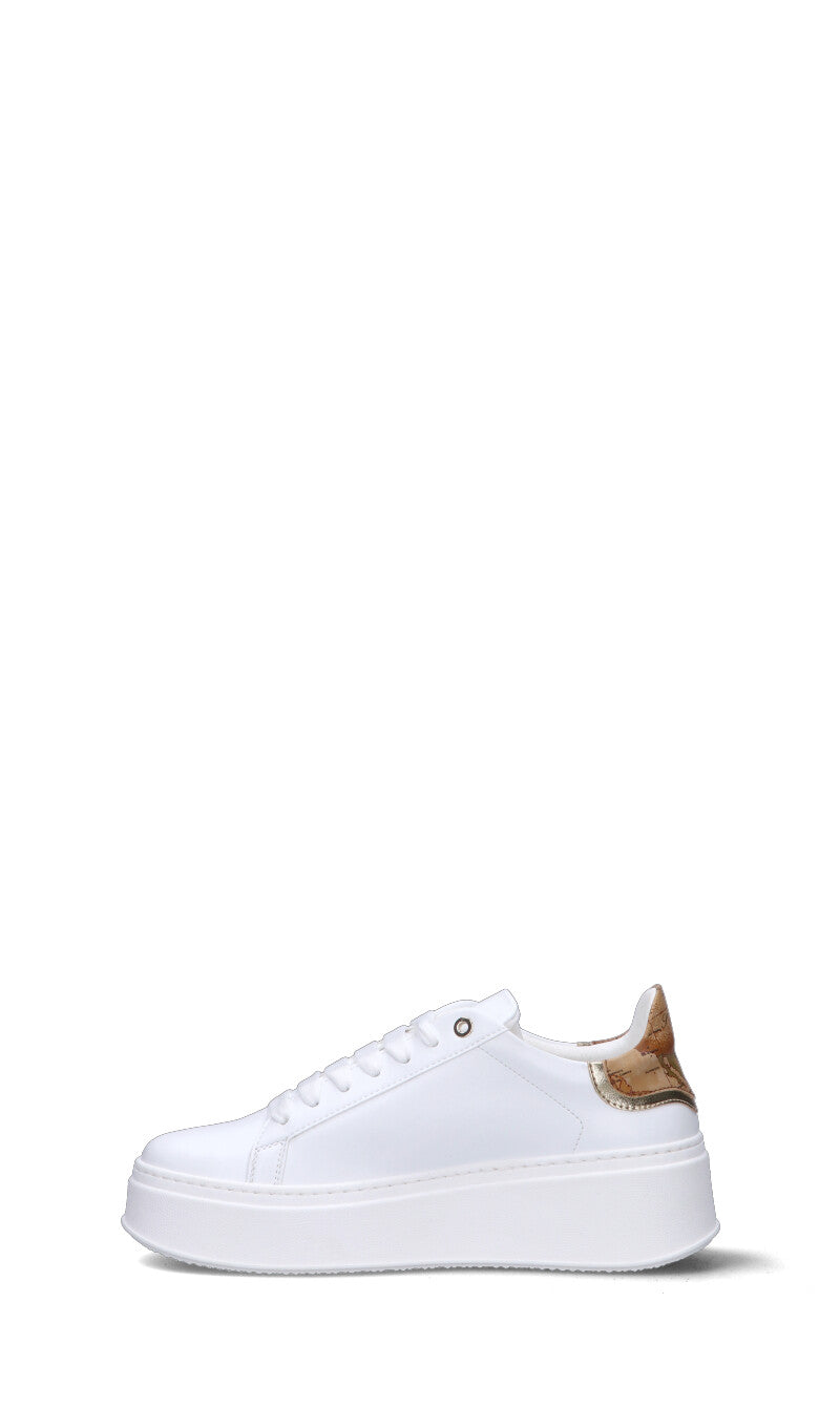 ALVIERO MARTINI Sneaker donna bianca/cuoio