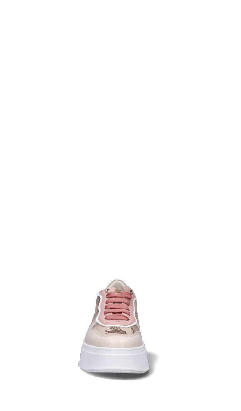 ALVIERO MARTINI Sneaker donna beige/panna/rosa/verde