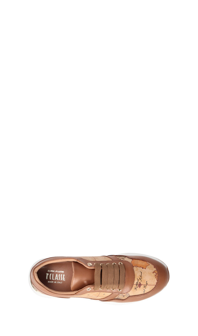 ALVIERO MARTINI Sneaker donna marrone/beige
