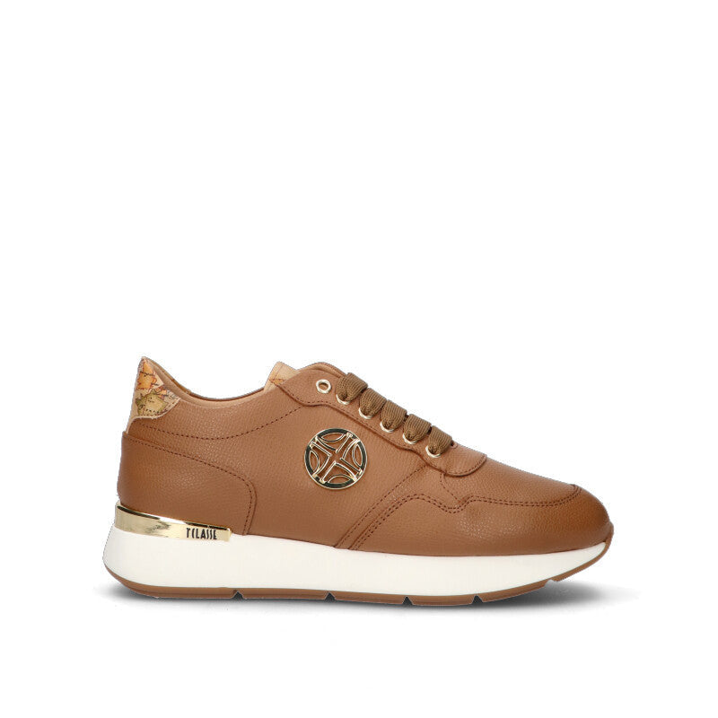 ALVIERO MARTINI Sneaker donna cuoio in pelle