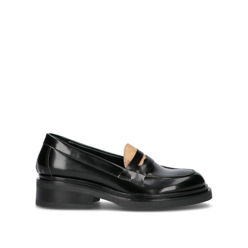ALVIERO MARTINI Mocassino donna nero