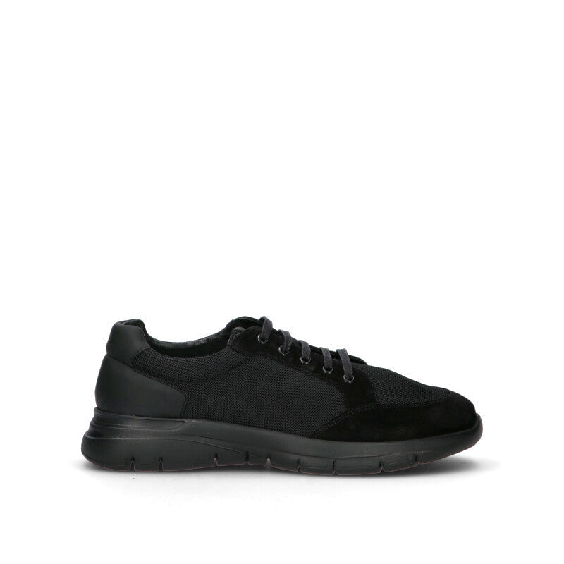 FRAU Sneaker uomo nera in suede