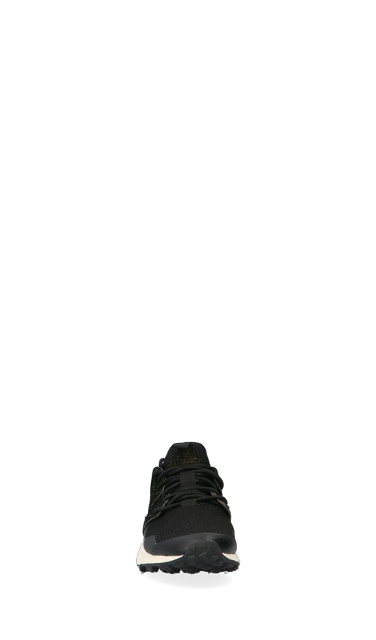 FLOWER MOUNTAIN CORAX Sneaker uomo nera in suede/tessuto