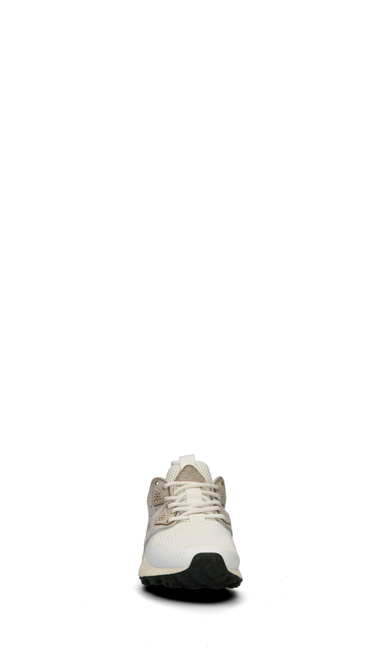 FLOWER MOUNTAIN CORAX Sneaker trendy uomo bianca in pelle