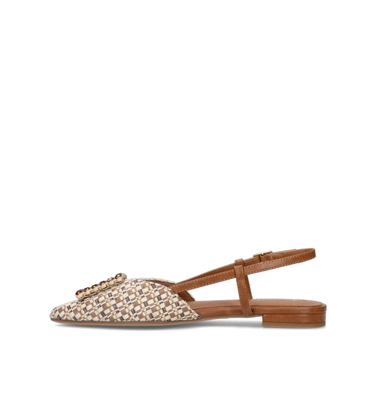 TAMARIS Slingback donna cuoio