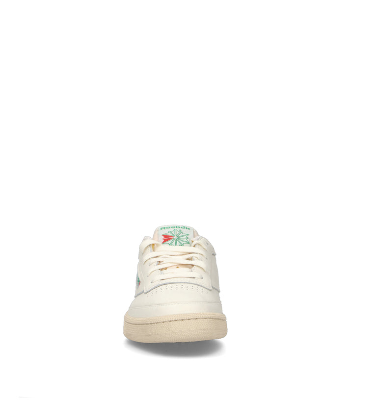 REEBOK Sneaker uomo panna in pelle