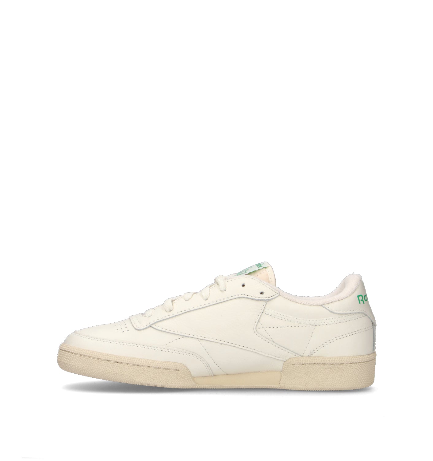 REEBOK Sneaker uomo panna in pelle