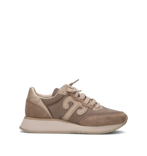 WUSHU Sneaker donna greige