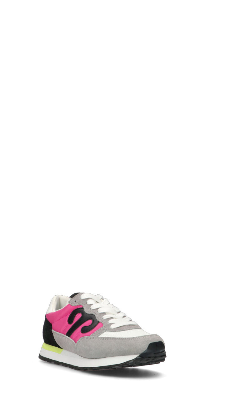 WUSHU Sneaker donna grigia/rosa