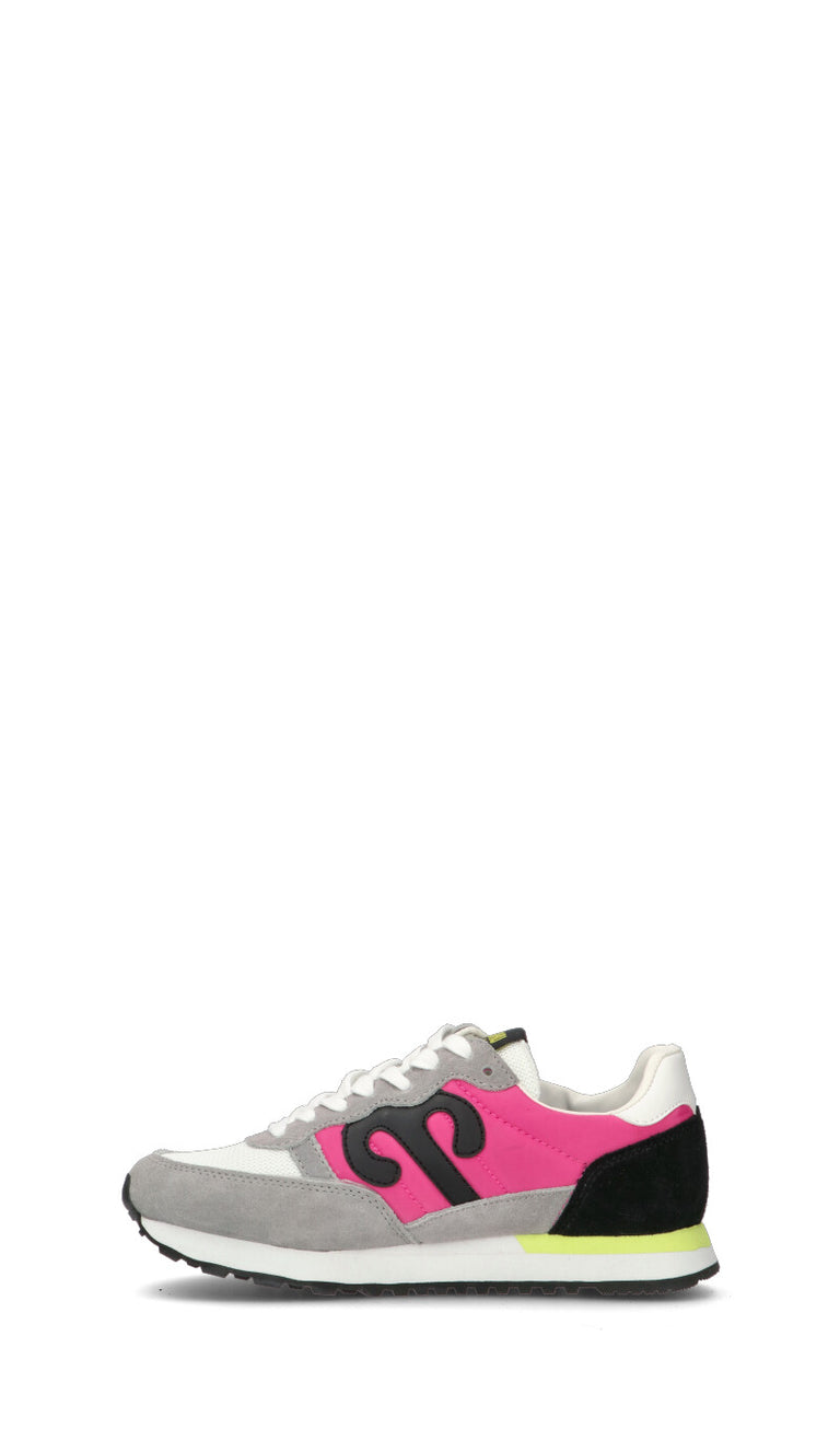 WUSHU Sneaker donna grigia/rosa