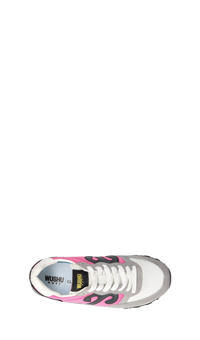 WUSHU Sneaker donna grigia/rosa