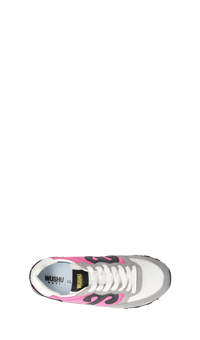 WUSHU Sneaker donna grigia/rosa