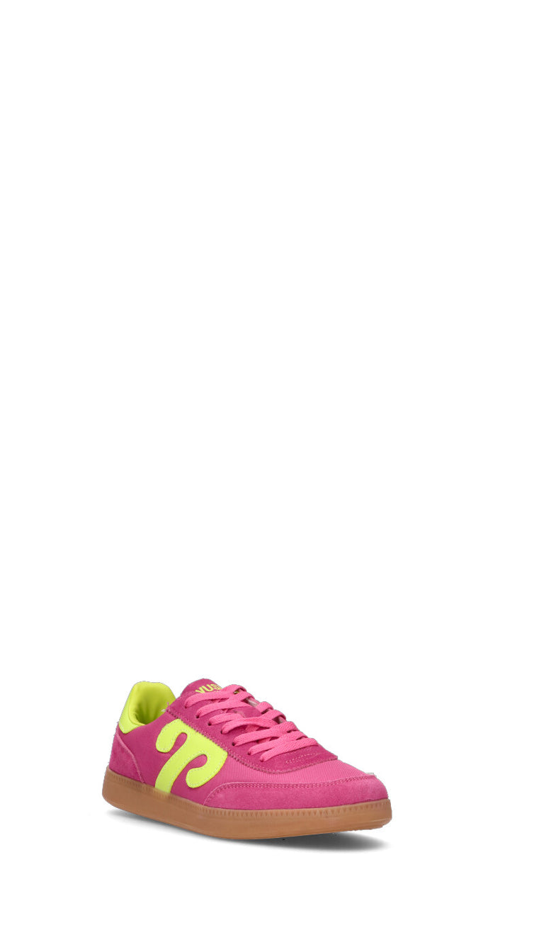 WUSHU Sneaker donna rosa/gialla