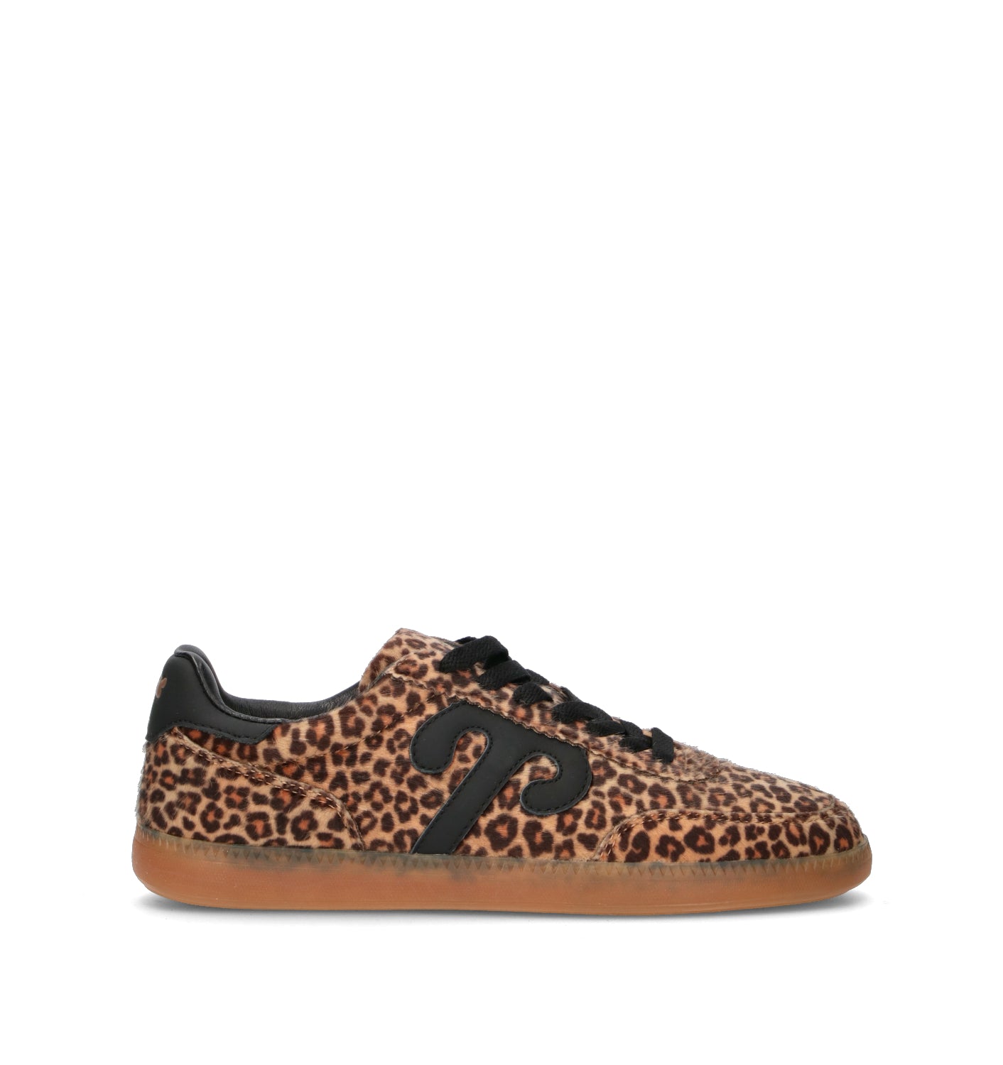 WUSHU Sneaker donna leopardato in cavallino