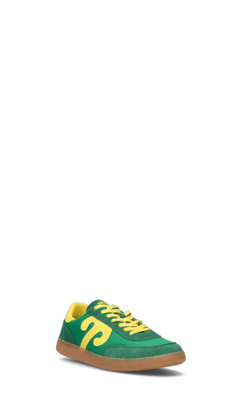 WUSHU Sneaker uomo verde/gialla
