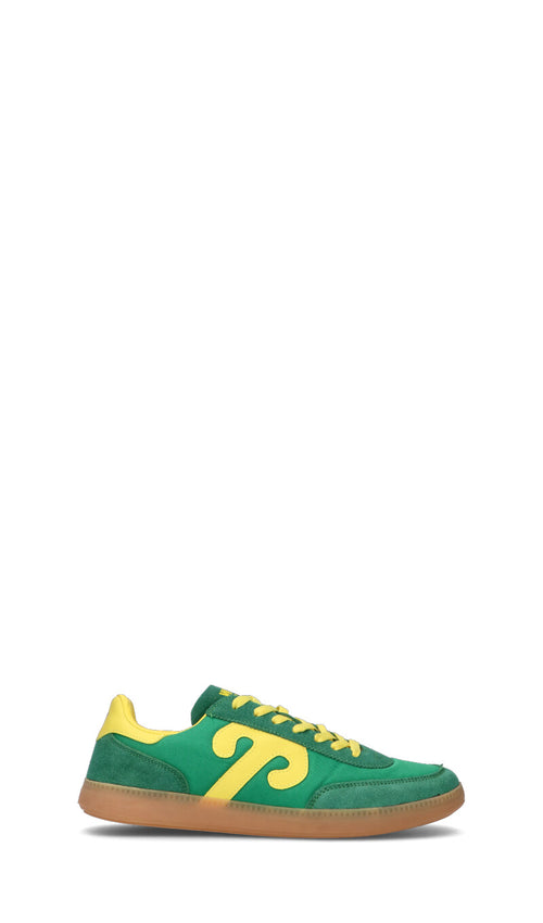 WUSHU Sneaker uomo verde/gialla