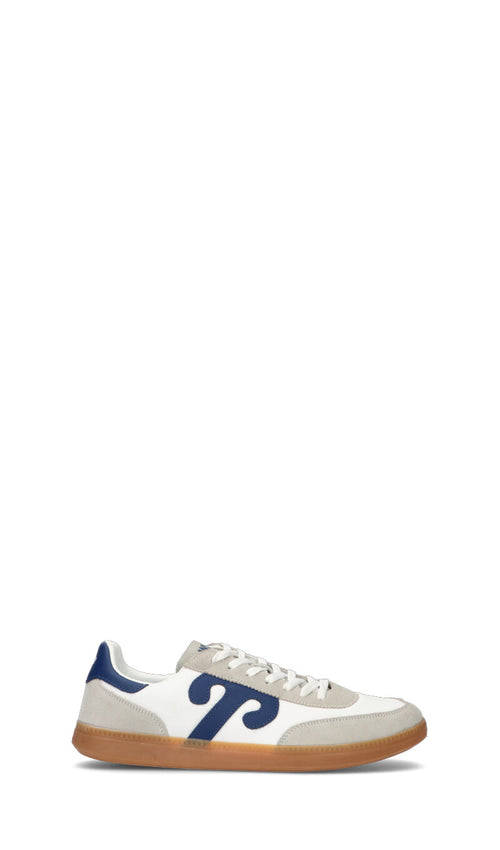 WUSHU Sneaker uomo bianca/blu