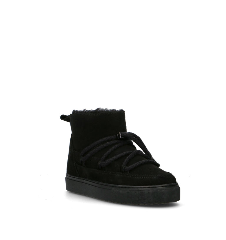 INUIKII Doposci donna nero in suede