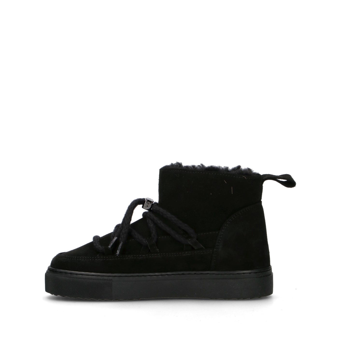 INUIKII Doposci donna nero in suede