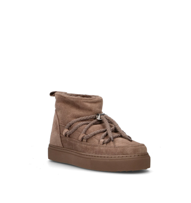INUIKII Doposci donna taupe in suede