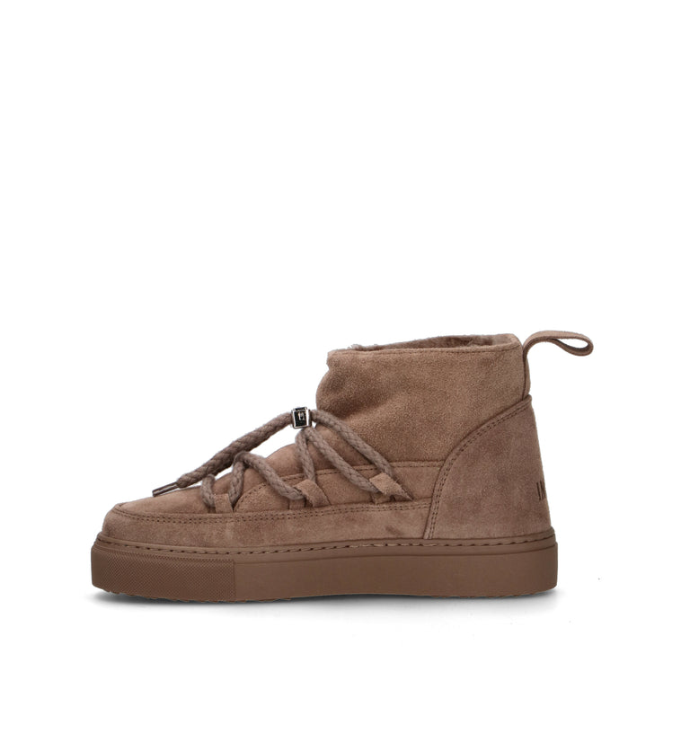 INUIKII Doposci donna taupe in suede