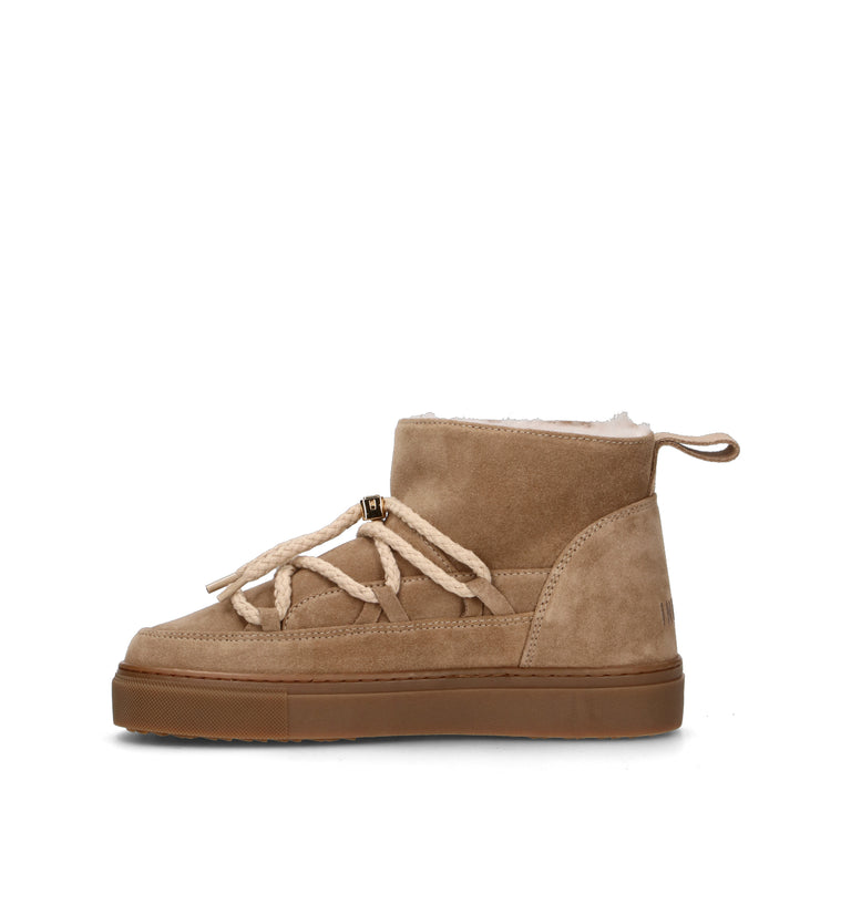 INUIKII Doposci donna beige in suede