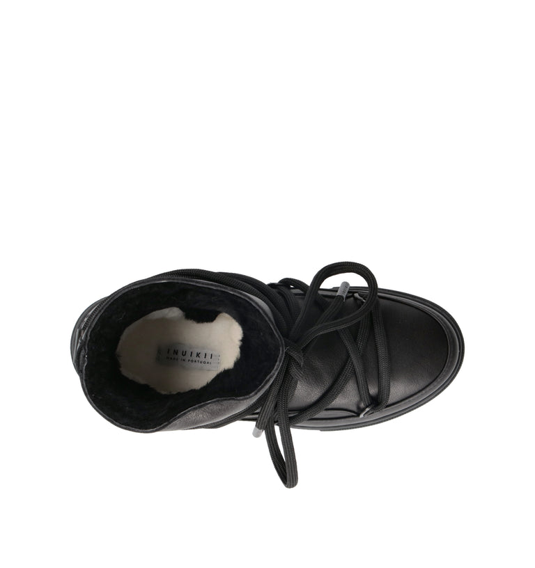 INUIKII Doposci donna nero in pelle