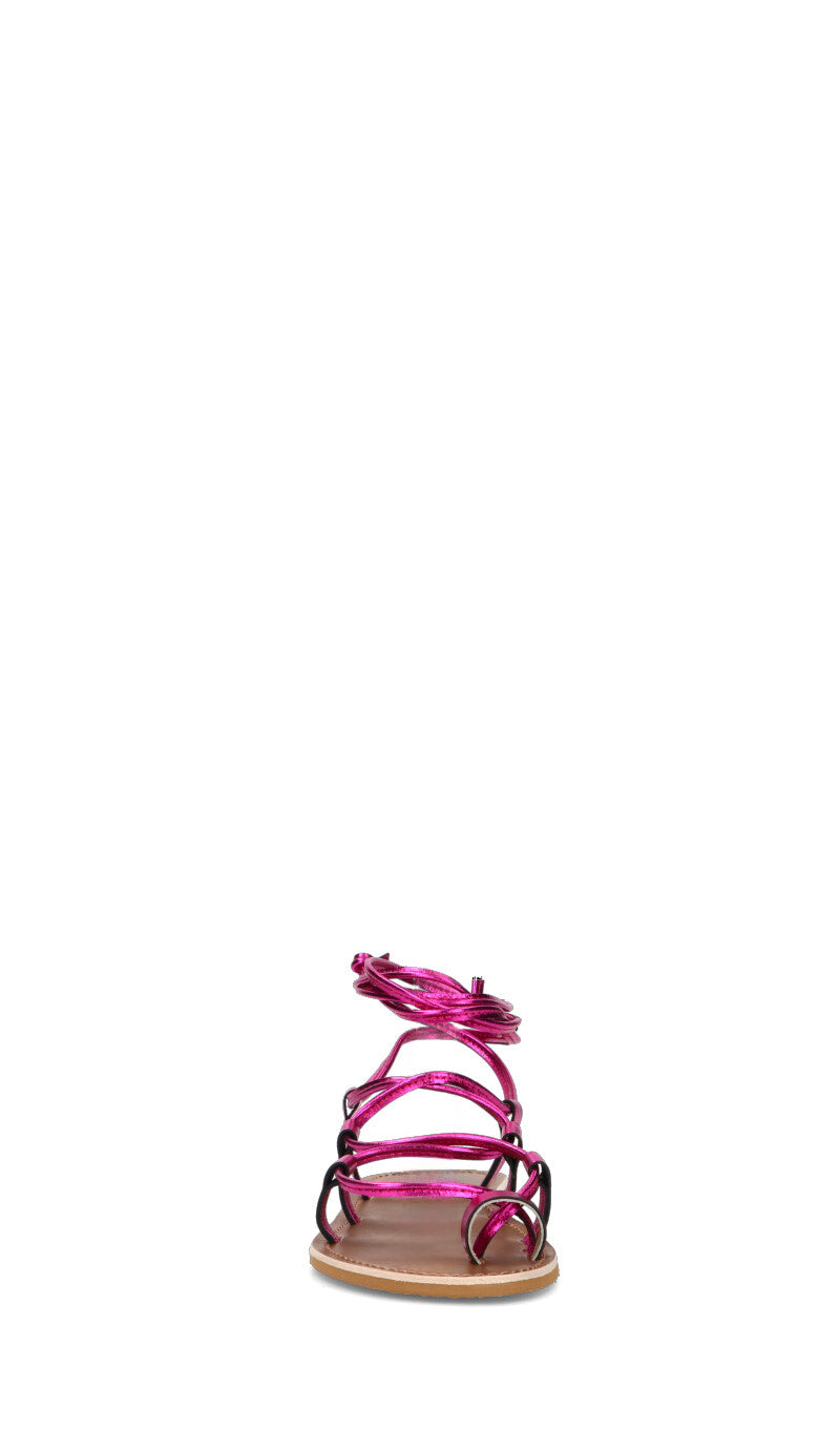 LE SALENTINE Sandalo donna fuxia