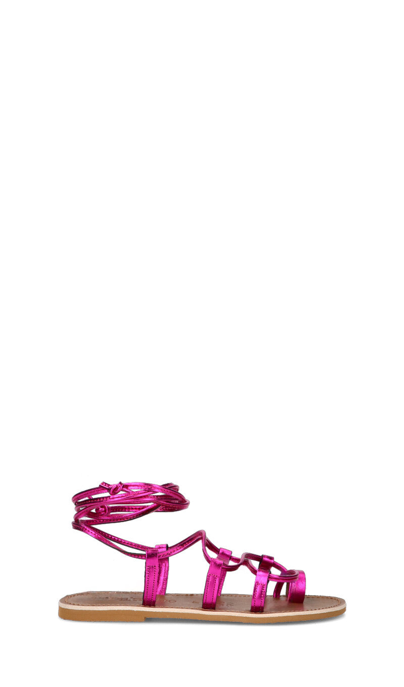 LE SALENTINE Sandalo donna fuxia