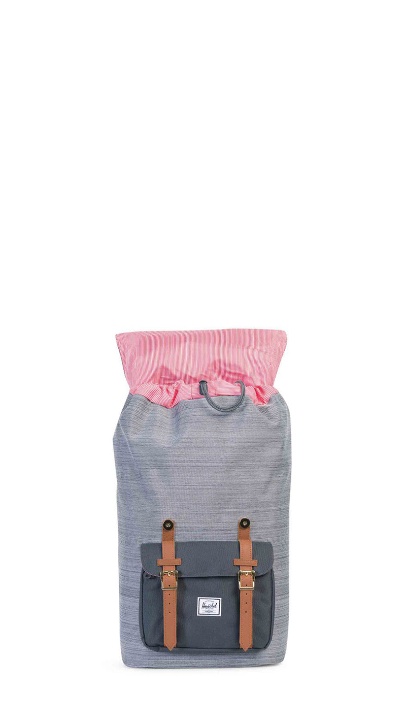 HERSCHEL LITTLE AMERICA Zaino grigio in tessuto