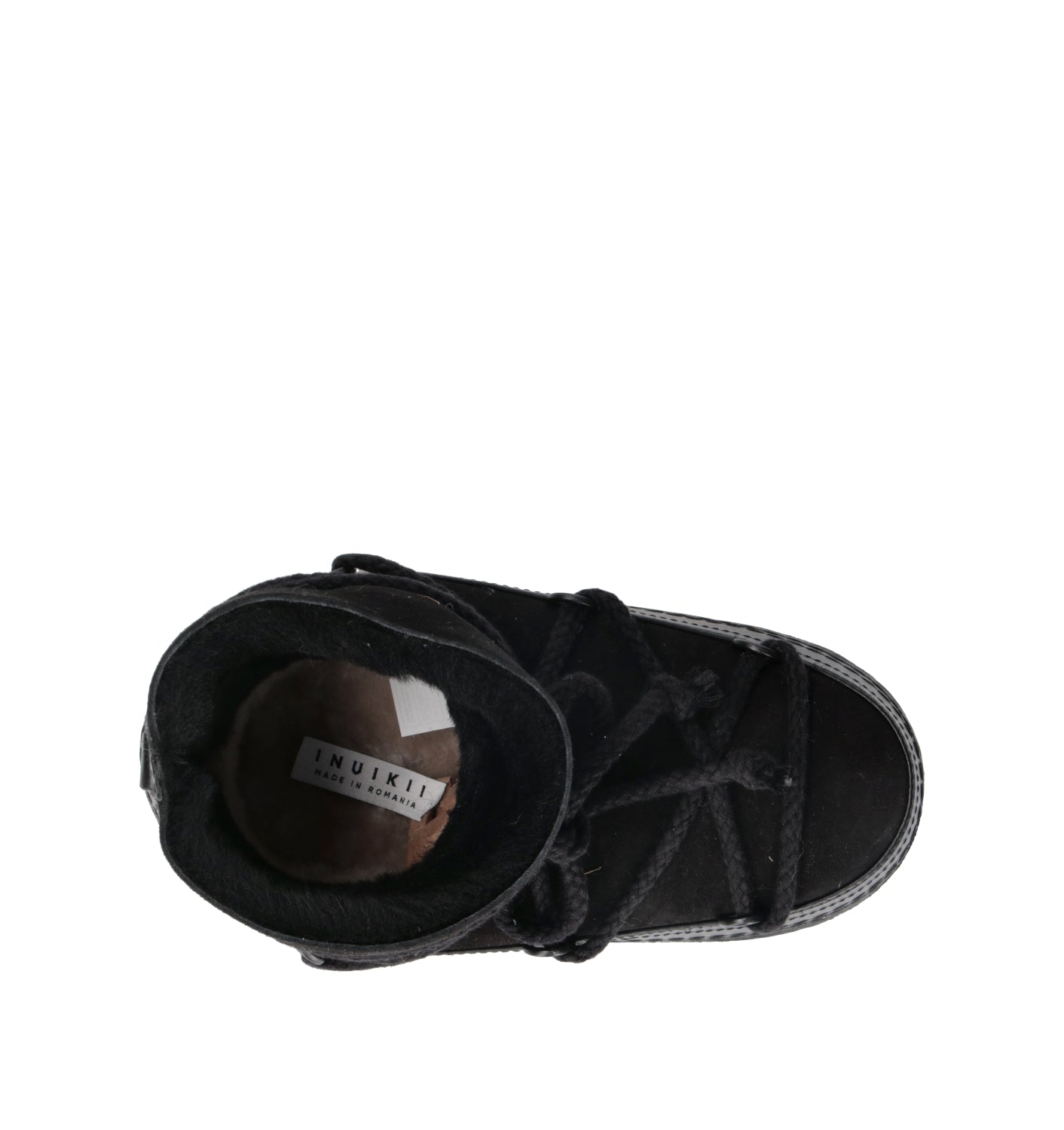 INUIKII Doposci donna nero in suede