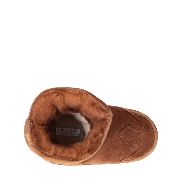 INUIKII Doposci donna marrone in suede