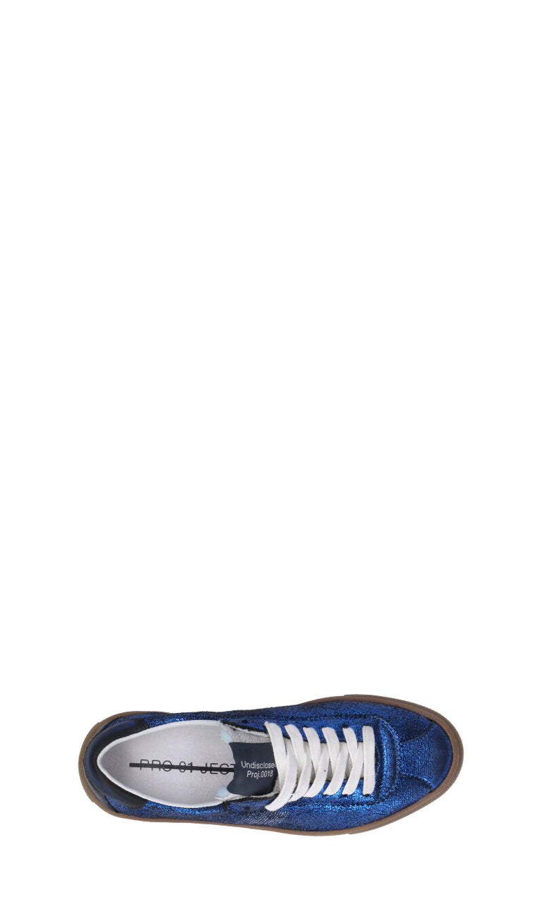 PRO 01 JECT Sneaker donna blu in pelle