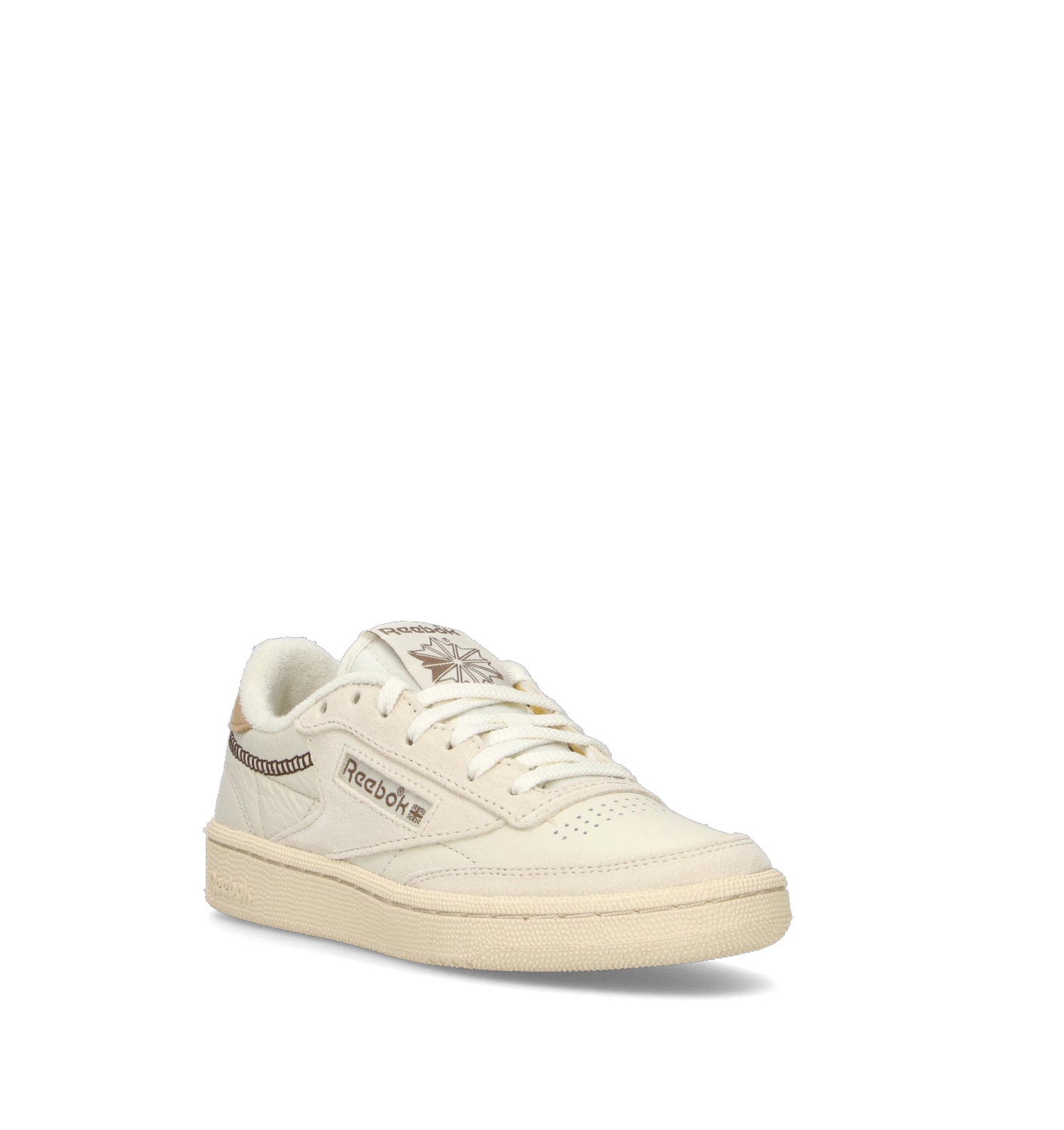 REEBOK Sneaker donna panna in pelle
