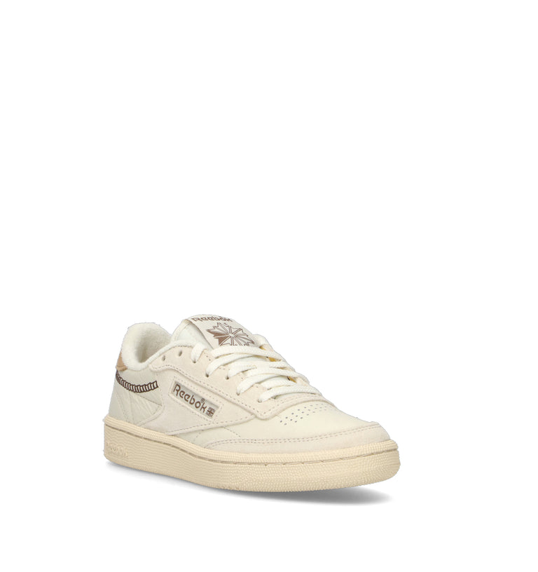 REEBOK Sneaker donna panna in pelle