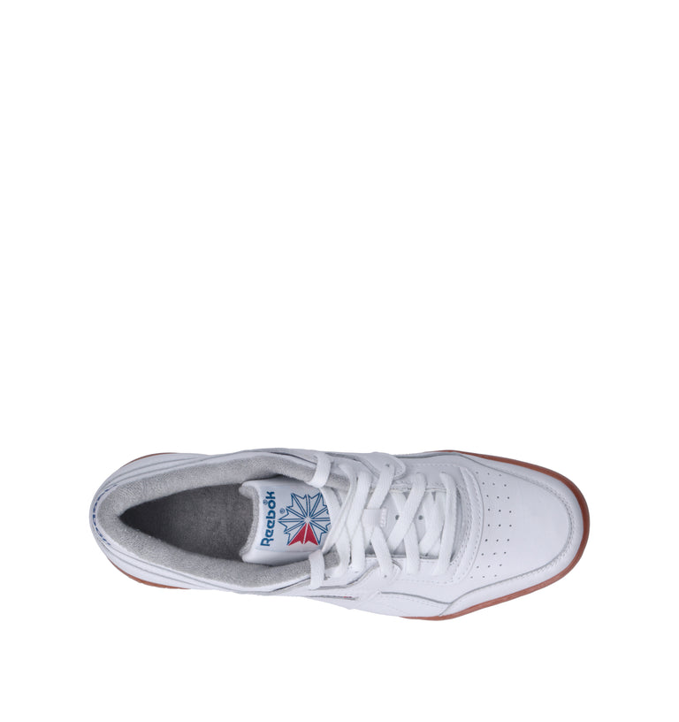 REEBOK Ciabatta uomo bianca in pelle