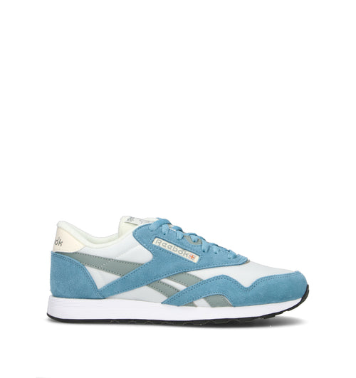 REEBOK Sneaker uomo azzurra/bianca