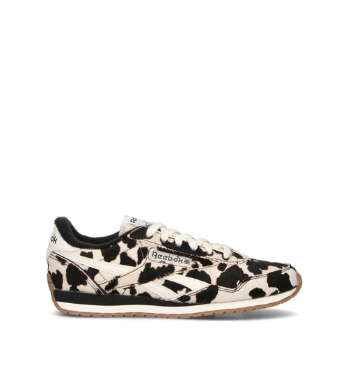 REEBOK Sneaker donna bianca/nera in cavallino