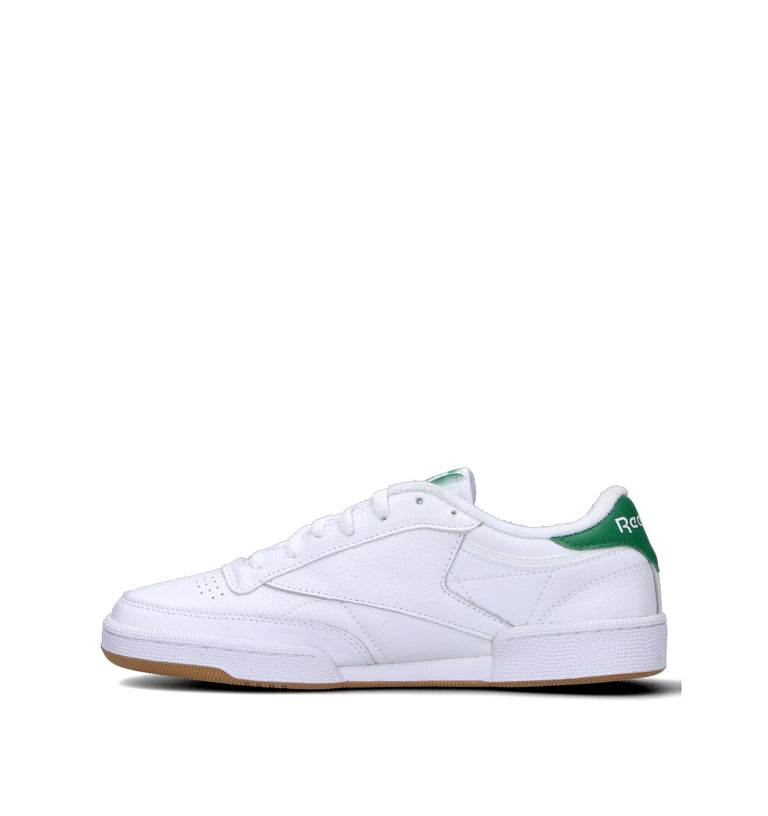 REEBOK Sneaker donna bianca/verde in pelle
