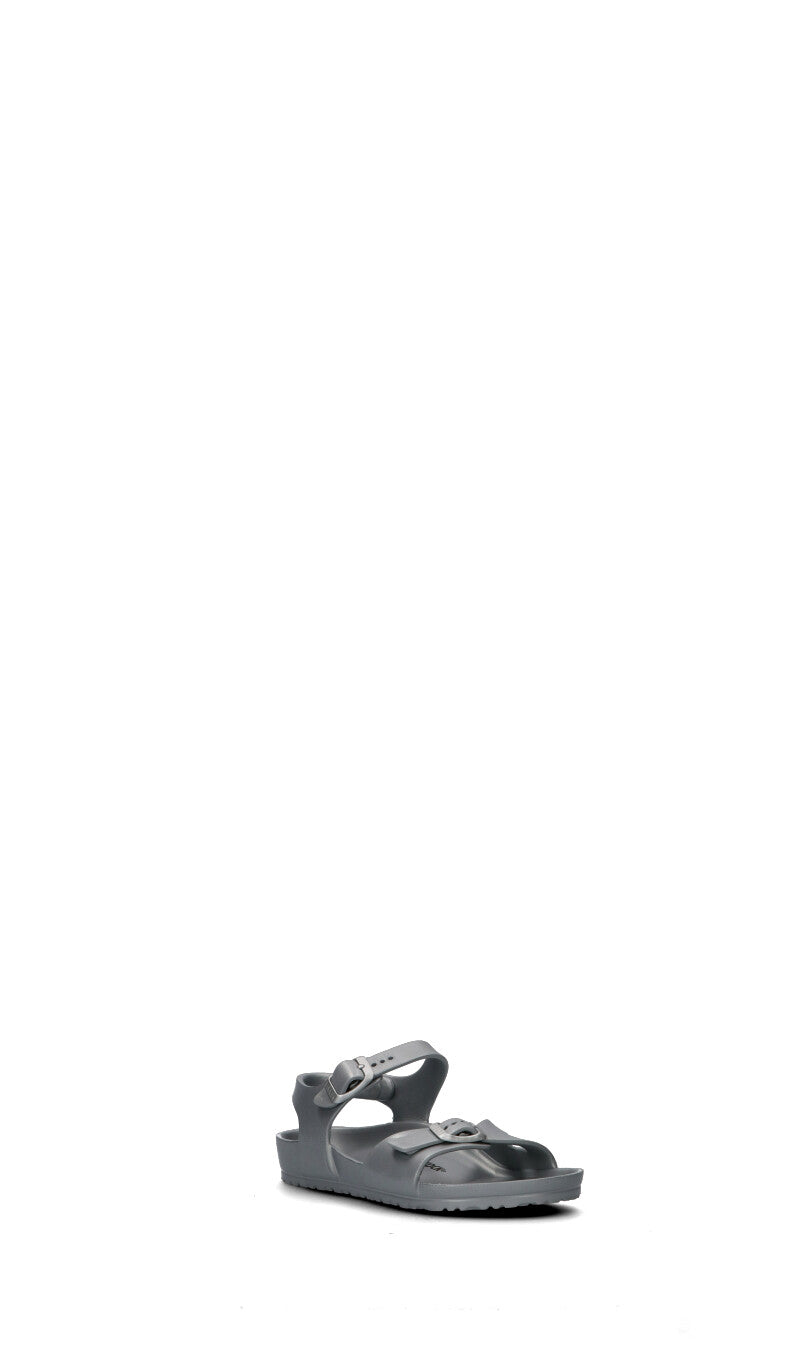 BIRKENSTOCK RIO Sandalo bimbo/a argento in EVA