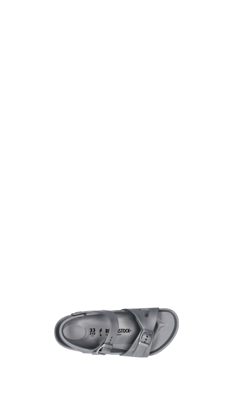 BIRKENSTOCK RIO Sandalo bimbo/a argento in EVA