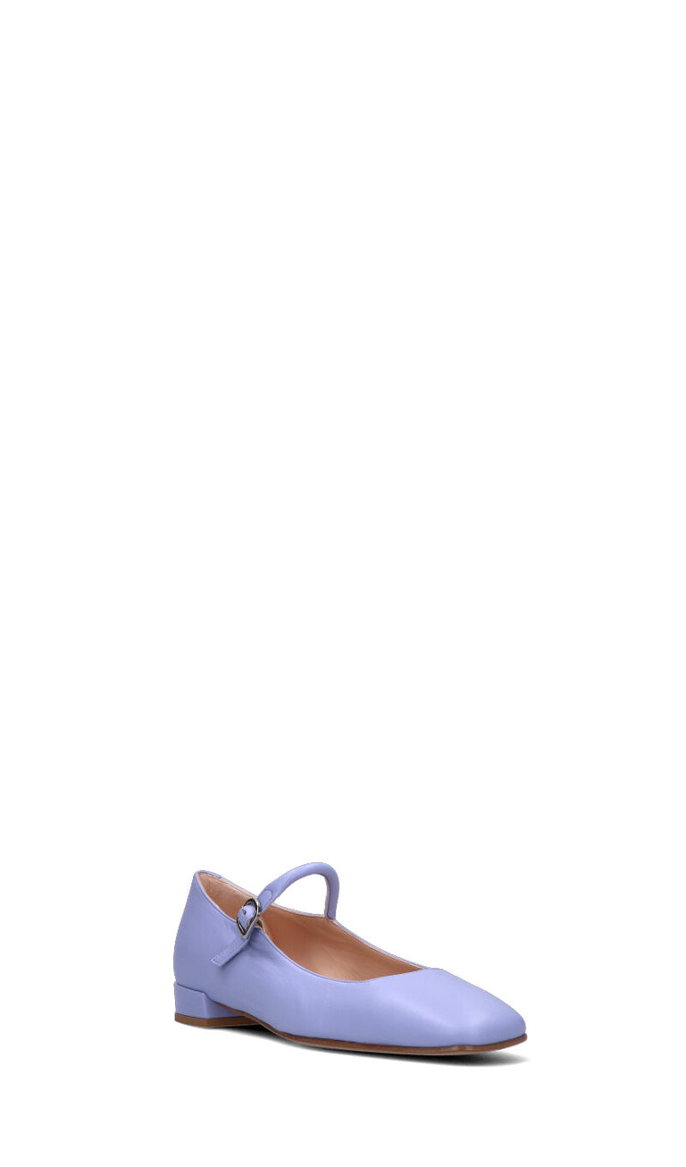 JUBILE' Ballerina donna lilla in pelle