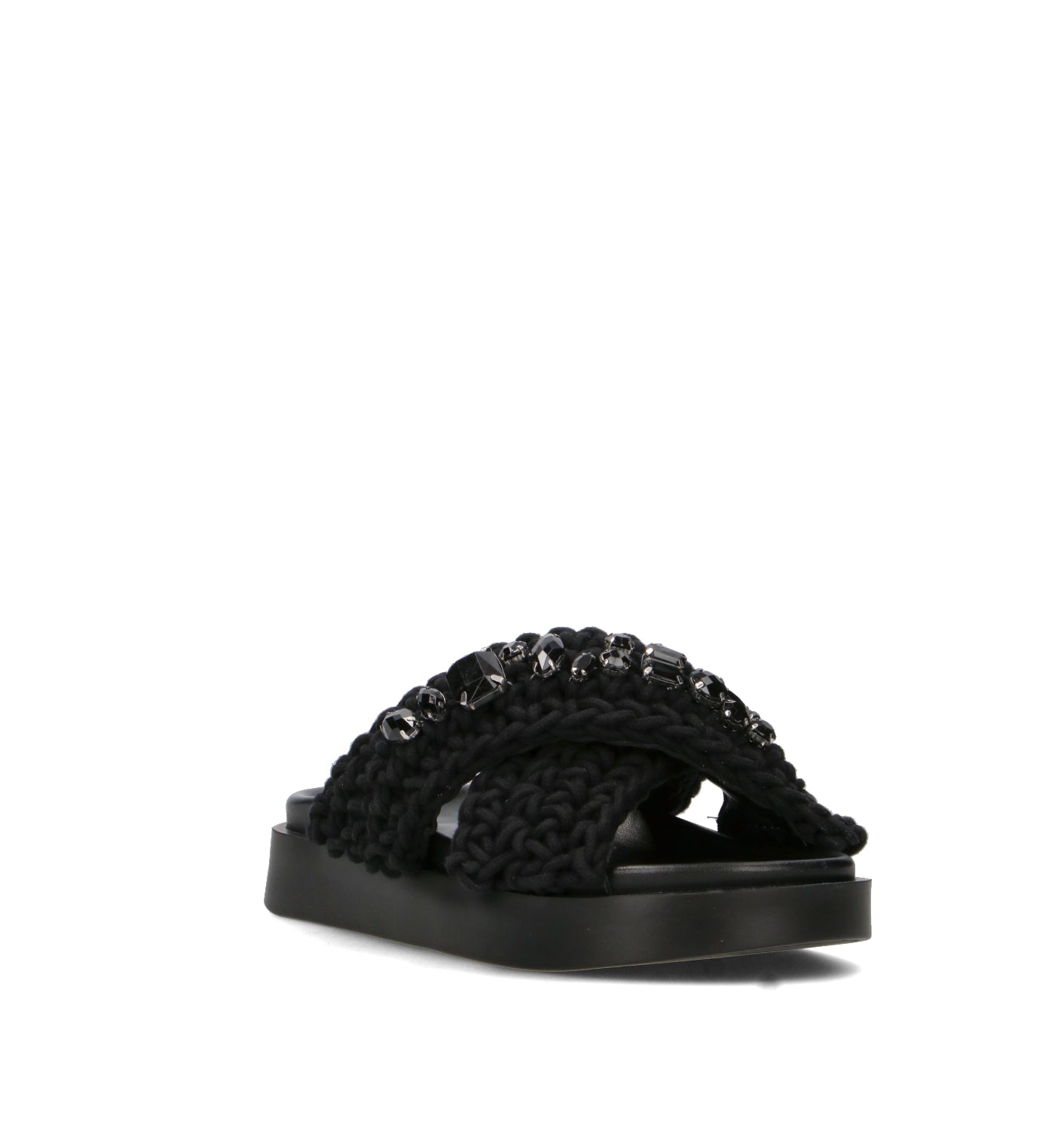 INUIKII Ciabatta donna nera
