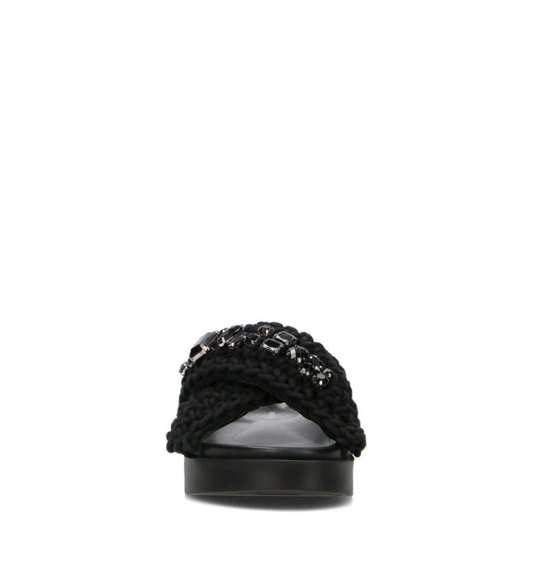 INUIKII Ciabatta donna nera