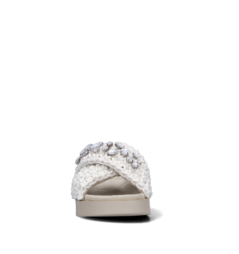 INUIKII Ciabatta donna bianca