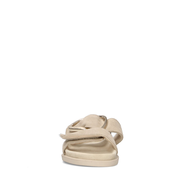 INUIKII Ciabatta donna grigia in suede