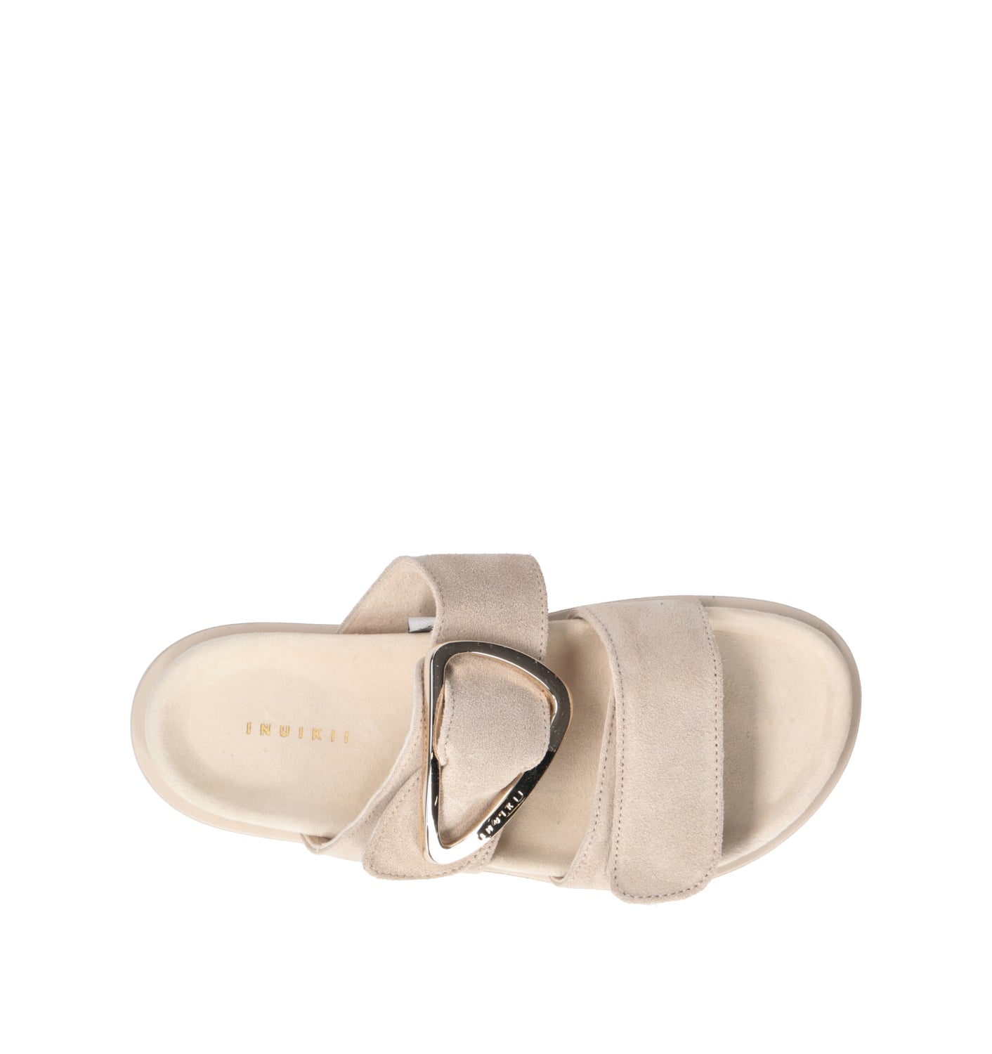 INUIKII Ciabatta donna grigia in suede
