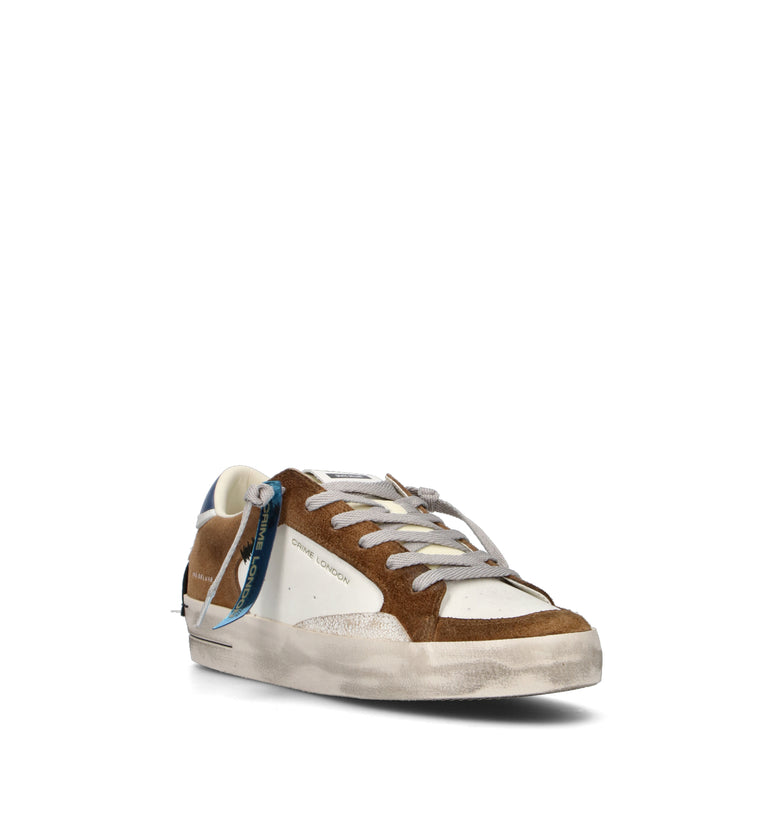 CRIME Sneaker uomo multicolor in pelle