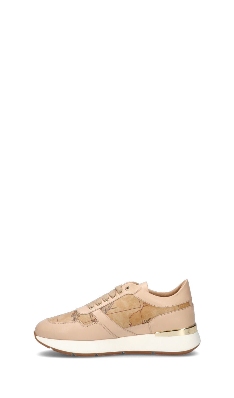 ALVIERO MARTINI Sneaker donna naturale in pelle
